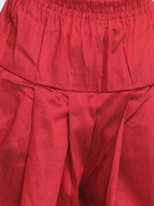 JBN Creation Boys Boy's Deep Blue Cotton Silk Blend Ethnic Jacket, Rose Gold Kurta And Maroon Dhoti Pant Set 7 JBN Creation Boys Boy's Deep Blue Cotton Silk Blend Ethnic Jacket, Rose Gold Kurta And Maroon Dhoti Pant Set