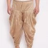 Rakhi VASTRAMAY PLUS Size Men's Rose Gold-Coloured Solid Cowl Dhoti