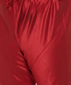 Vastramay Men's Plus Size Maroon Silk Blend Kurta And Pyjama Set Plus Size Collection 13 Vastramay Men's Plus Size Maroon Silk Blend Kurta And Pyjama Set Plus Size Collection