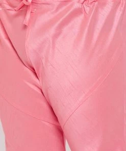 Vastramay Men's Plus Size Pink Silk Blend Kurta And Pyjama Set Plus Size Collection 14 Vastramay Men's Plus Size Pink Silk Blend Kurta And Pyjama Set Plus Size Collection