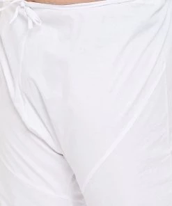 Vastramay Men's Plus Size Blue Cotton Kurta And Pyjama Set Plus Size Collection