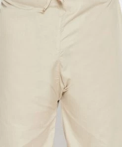 Vastramay Men's Plus Size Green Cotton Blend Pathani Set Plus Size Collection