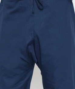 VASTRAMAY Men's Plus Size Blue Cotton Blend Pathani Set Plus Size Collection