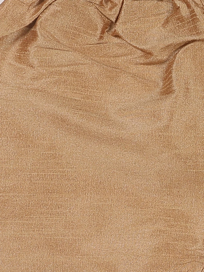 VASTRAMAY SISHU Boy's Beige Ethnic Motifs Printed Kurta With Pyjamas 7 VASTRAMAY SISHU Boy's Beige Ethnic Motifs Printed Kurta With Pyjamas