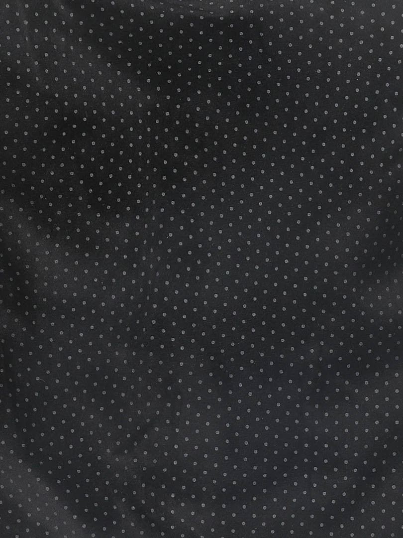 VASTRAMAY SISHU Boy's Black Polka Dot Printed Slim-Fit Nehru Jackets Boys 6 VASTRAMAY SISHU Boy's Black Polka Dot Printed Slim-Fit Nehru Jackets Boys