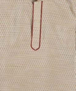 Boys VASTRAMAY SISHU Boy's Beige Kurta With Pyjama 13 Boys VASTRAMAY SISHU Boy's Beige Kurta With Pyjama