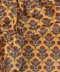 VASTRAMAY SISHU Infant Boys Yellow & Maroon Ethnic Motifs Printed Kurta With Pyjamas