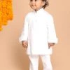 VASTRAMAY SISHU Boy's White Kurta And Pyjamas With Cap Boys 2 VASTRAMAY SISHU Boy's White Kurta And Pyjamas With Cap Boys