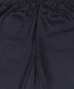 VASTRAMAY SISHU Boy's Blue Pure Cotton Kurta With Salwar Boys