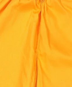 Boys VASTRAMAY SISHU Boy's Yellow Pure Cotton Kurta With Salwar 14 Boys VASTRAMAY SISHU Boy's Yellow Pure Cotton Kurta With Salwar