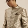 SHRESTHA By VASTRAMAY Men's Coffee Color Ethnic Woven Design Jodhpuri Shaadi 1 SHRESTHA By VASTRAMAY Men's Coffee Color Ethnic Woven Design Jodhpuri Shaadi