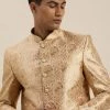 SHRESTHA By VASTRAMAY Men's Rose Gold Ethnic Woven Design Jodhpuri Shaadi 1 SHRESTHA By VASTRAMAY Men's Rose Gold Ethnic Woven Design Jodhpuri Shaadi