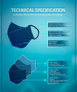 Rakhi Vastramay Self Design Reusable Anti-Pollution, Cotton Dori Ear Loop And Choti Plus Tassels Style Wellness Mask In Beige With A Natural Fibre Potli Bag - Pack Of 1